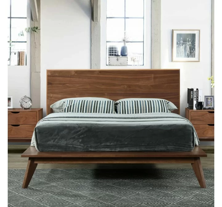 Aeon Angelica Queen Bed Walnut