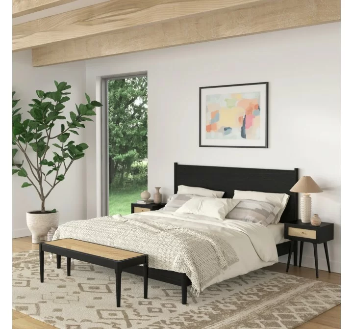 Aeon Emma King Bed Black