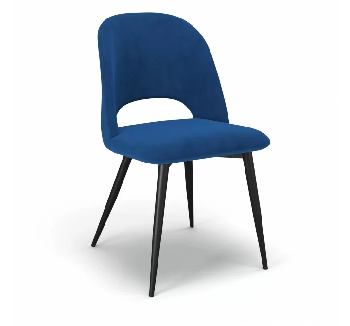 Aeon Victor Dining Chair - Set of 2 Sapphire Blue