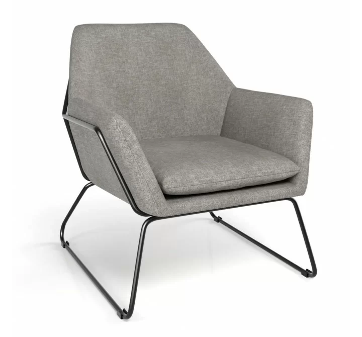 Aeon Concord Fabric Lounge Chair Beige