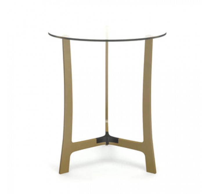 Aeon Wilma Glass Side Table