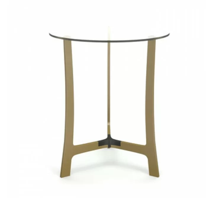 Aeon Wilma Glass Side Table