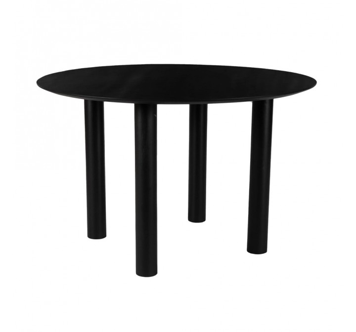 Aeon Sordello Round Dining Table Black