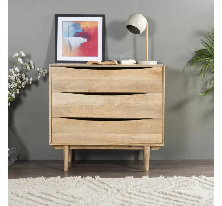 Aeon Dillon Three Drawer Chest Natural