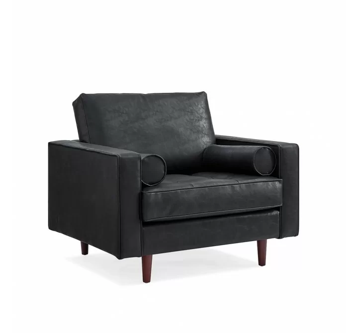Aeon Zander Leather Arm Chair