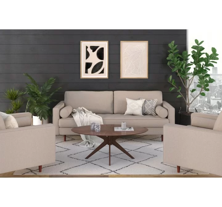 Aeon Bloomfield Fabric Sofa Grey