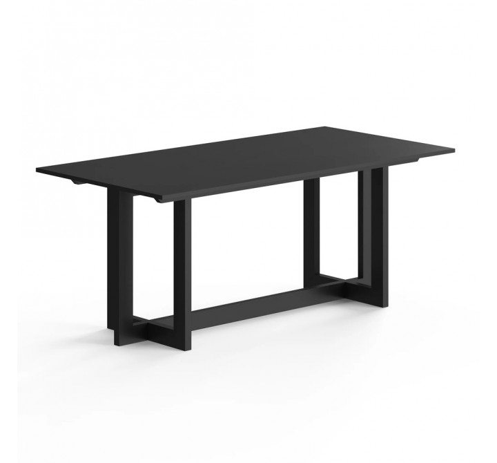 Aeon Arden Rectanglular Dining Table Ebonized Oak Veneer