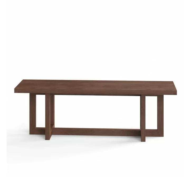 Aeon Arden Rectanglular Dining Bench Front