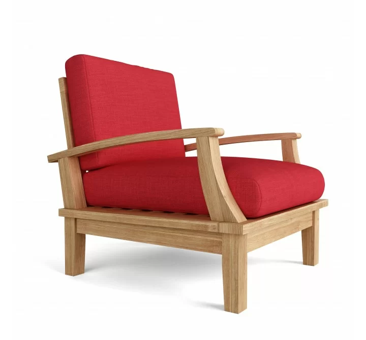 Anderson Teak Brianna Deep Seating Armchair with Cushion-1