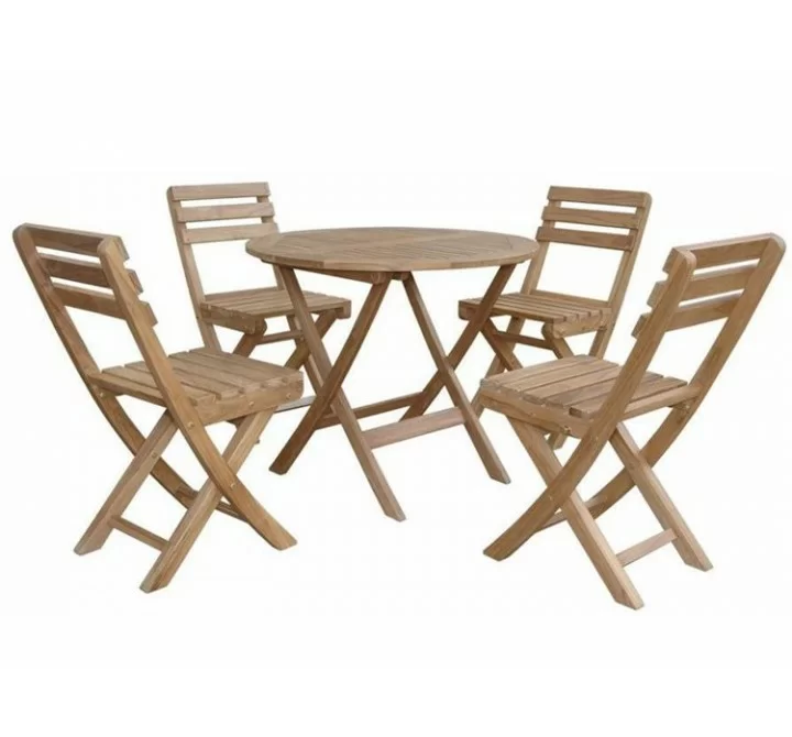 Anderson Teak Chester Alabama 5-Pieces Bistro Set