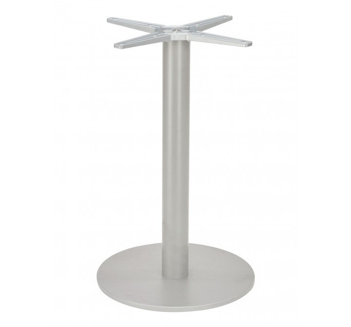 Cast Weighted Aluminum Table Stand - AL-2400 18×3 - Silver