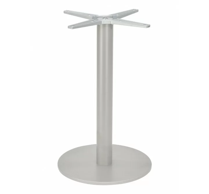 Cast Weighted Aluminum Table Stand - AL-2400 18×3 - Silver