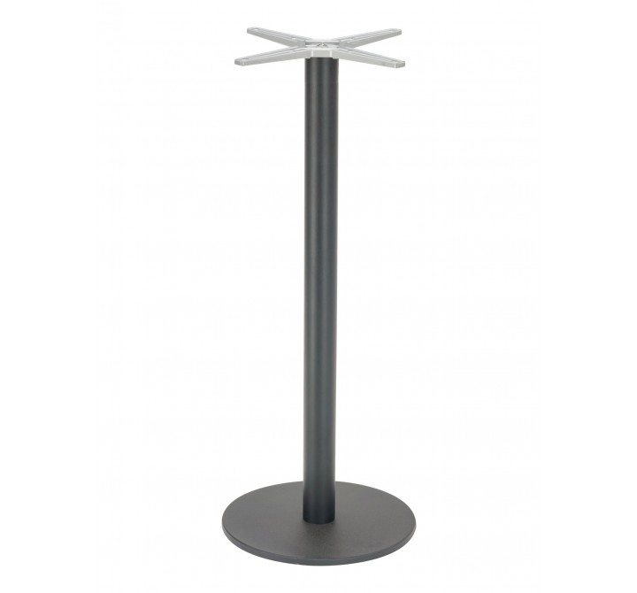 Cast Weighted Aluminum Table Stand - AL-2400BH 18×3 - Black
