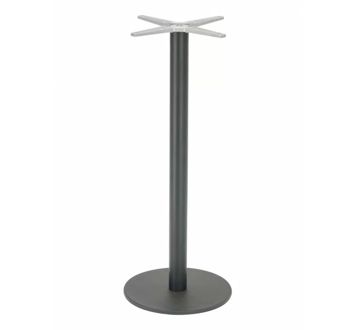 Cast Weighted Aluminum Table Stand - AL-2400BH 18×3 - Black