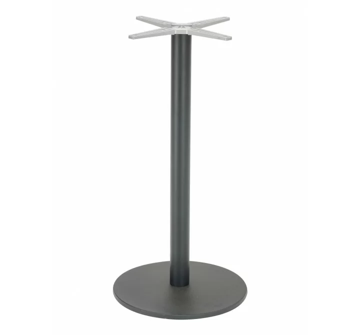 Cast Weighted Aluminum Table Stand - AL-2400BH 23×3 - Black