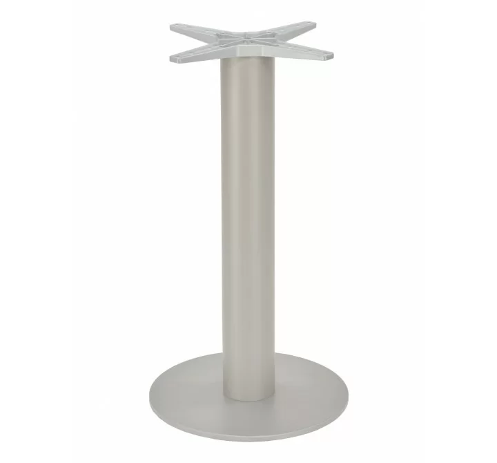 Cast Weighted Aluminum Table Stand - AL-2400BH 23×6 - Silver