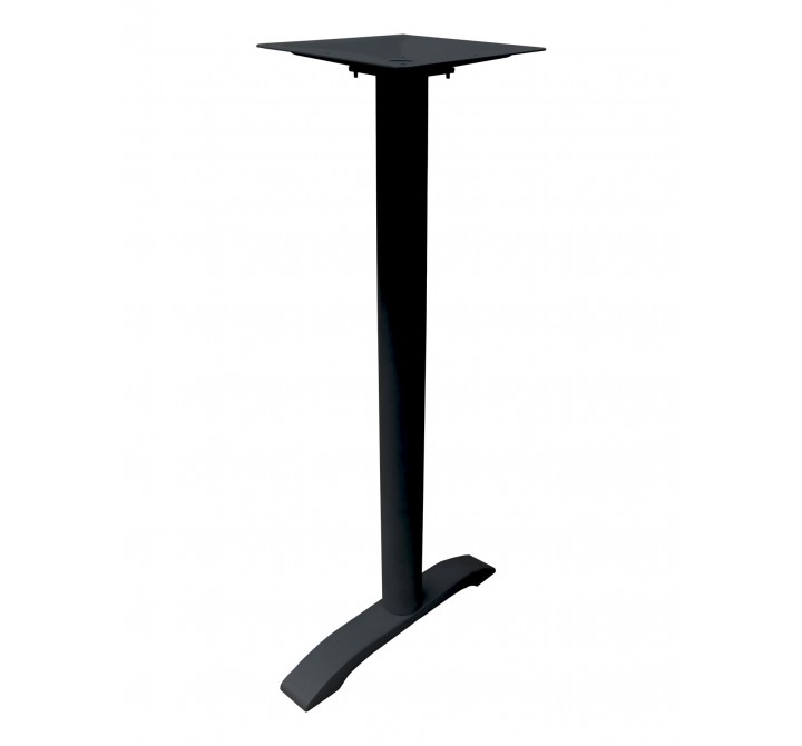 Aluminum Table Stand - AL-2900 UMB T-BASE BH - Black