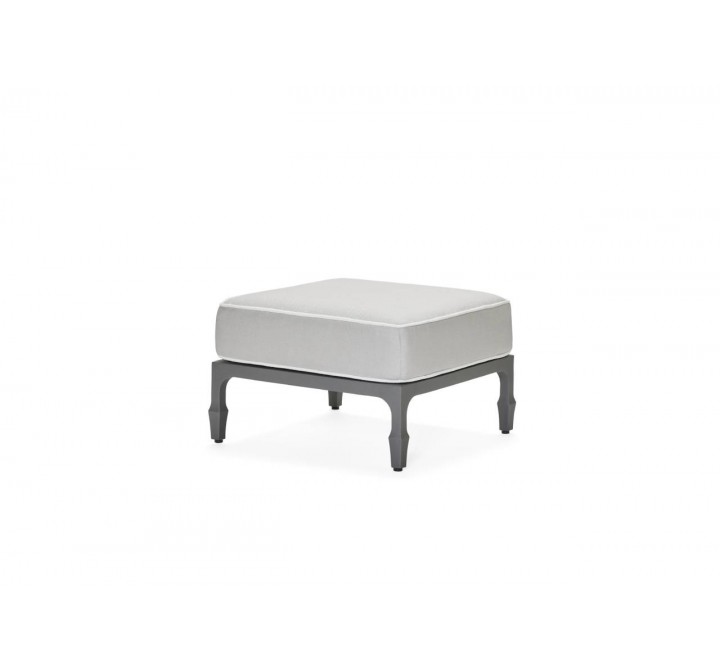 Woodard Alberti Ottoman - Angled Close-up