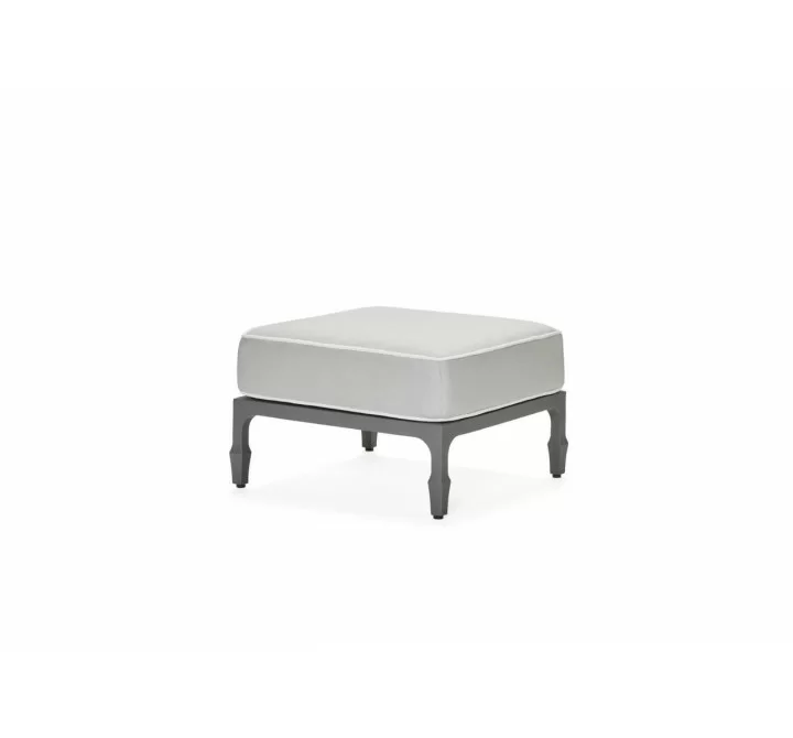 Woodard Alberti Ottoman - Angled Close-up