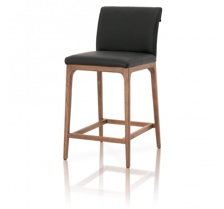 Essentials For Living Alex Counter Stool in Sable - Front Side Angle