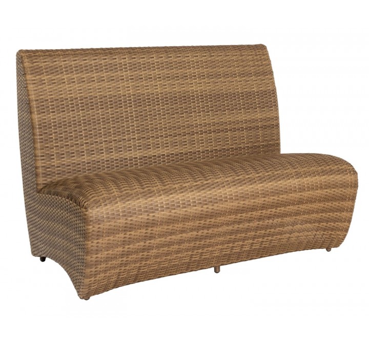 Woodard Et Cetera Banquette in Mocha
