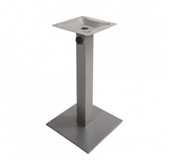 Margate 16" Square Base With Zinc Plated Cast Iron Bottom