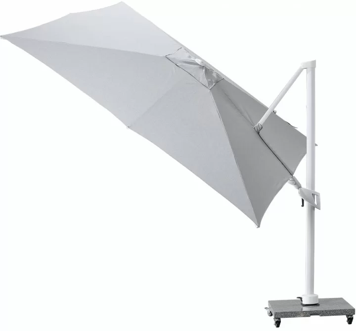 Amour Cantilever Outdoor 13ft Umbrella in Mouse Grey