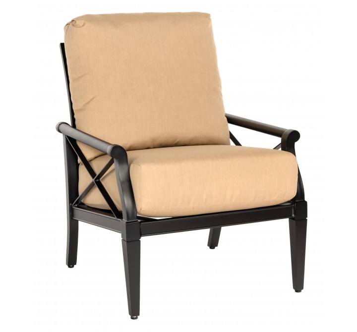 Woodard Andover Cushion Lounge Chair - Angled