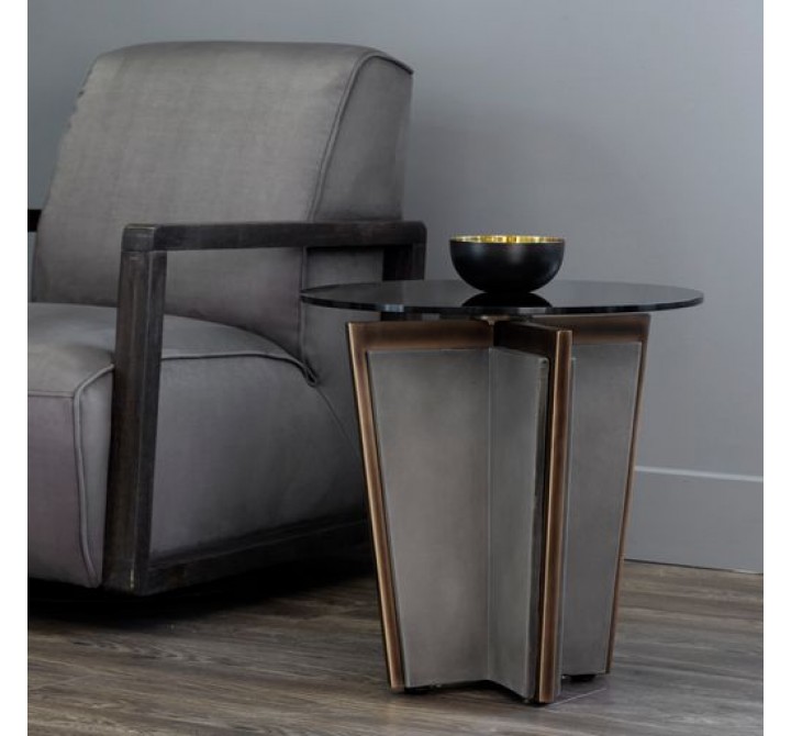 Sunpan Paros End Table - Lifestyle