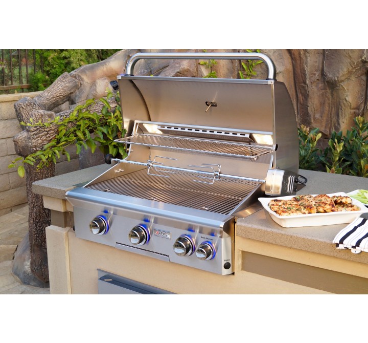  American Outdoor Grill 30 L-Series Built-In Grill - Lifestyle