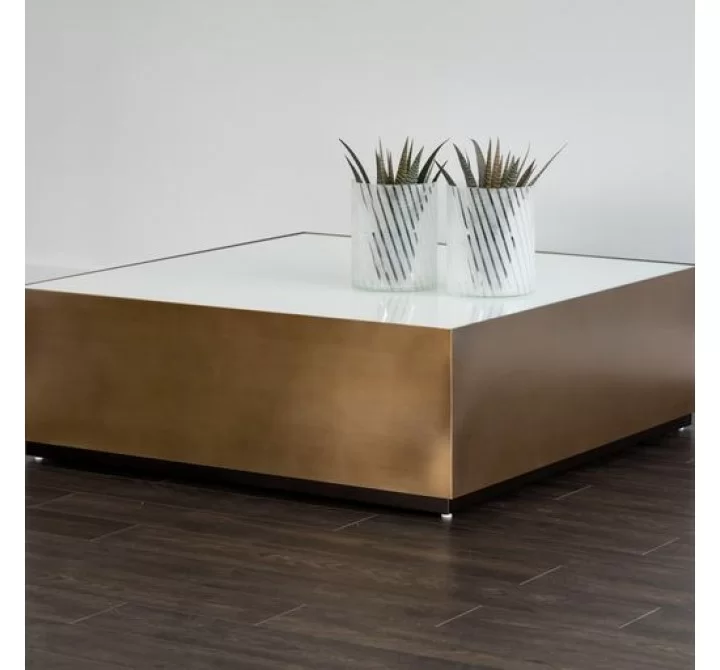Sunpan Hudson Coffee Table - Lifestyle