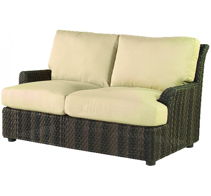 Woodard Aruba Wicker Loveseat
