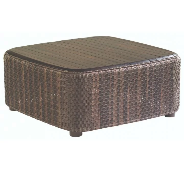 Woodard Aruba Wicker Cocktail Table
