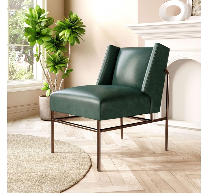 Zuo Modern Atlanta Accent Chair Green- Lifestyle