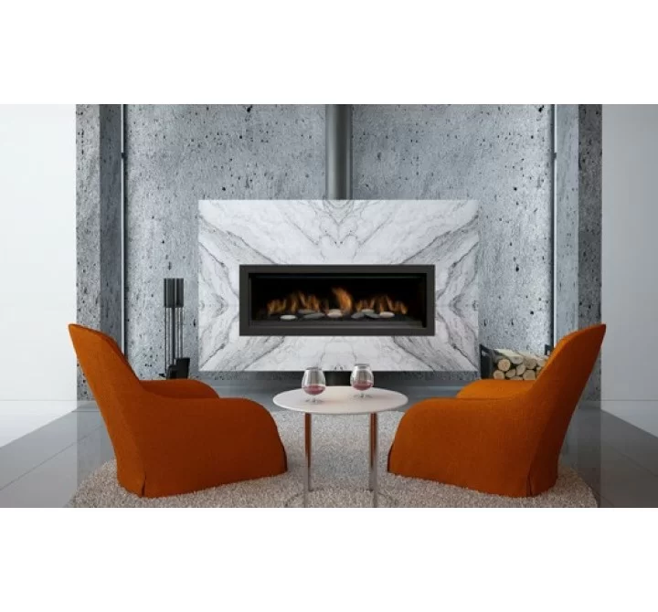 Sierra Flame Austin 65" Natural Gas Direct Vent Linear - Lifestyle