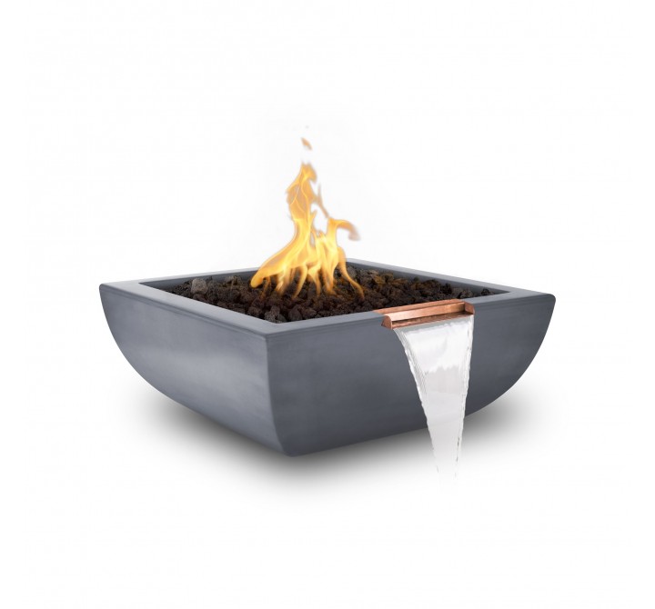 The Outdoor Plus Avalon GFRC Fire & Water Bowl