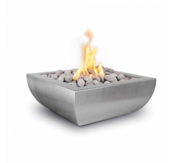 The Outdoor Plus Avalon Stainless Steel Fire Bowl 