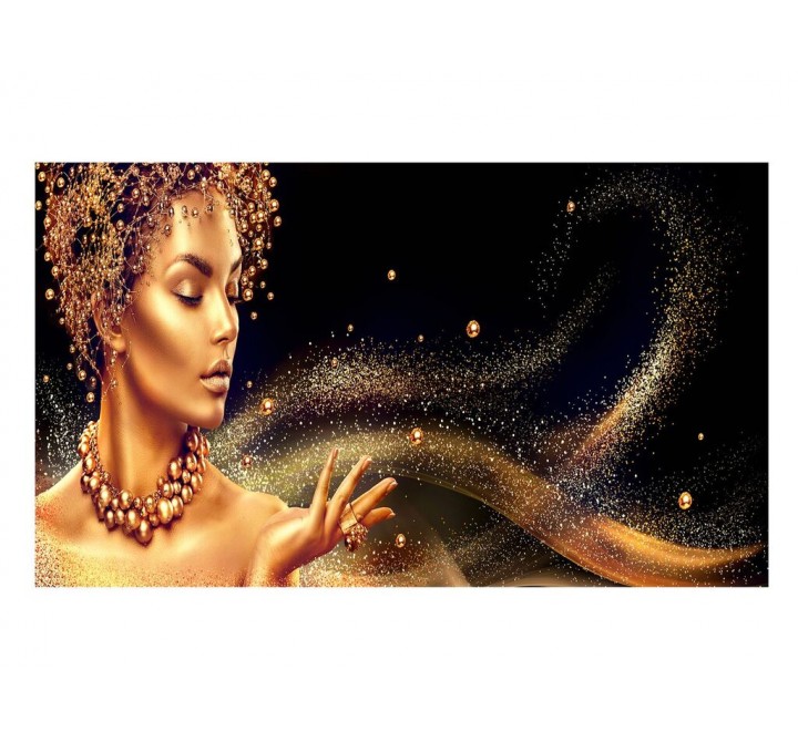 Golden 40''x72'' Acrylic Color Painting