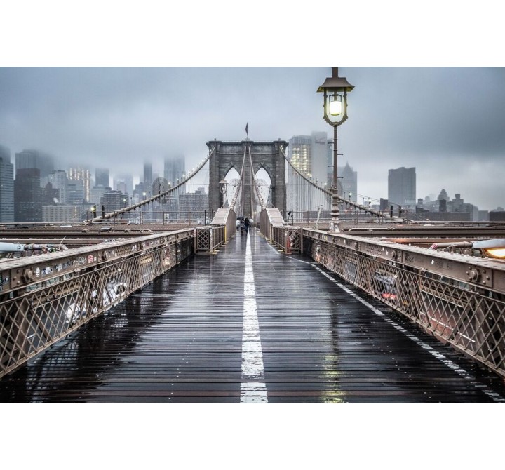 Brooklyn 40''x60'' Acrylic Color Painting