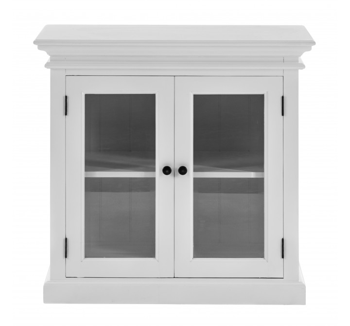 Nova Solo Halifax Display Buffet with 2 Glass Doors - Front Angle