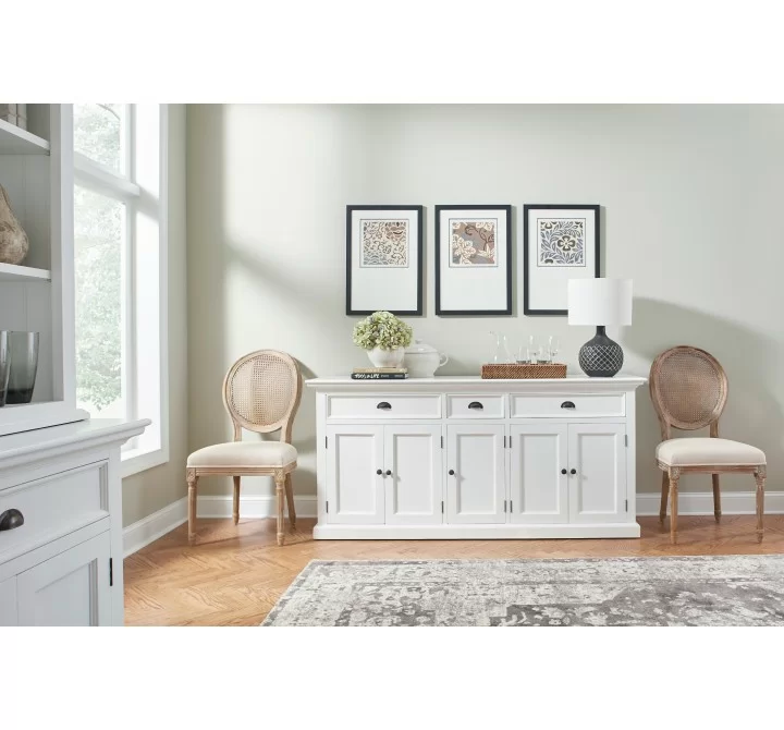 Nova Solo Halifax Buffet with 5 Doors, 3 Drawers - Lifestyle 