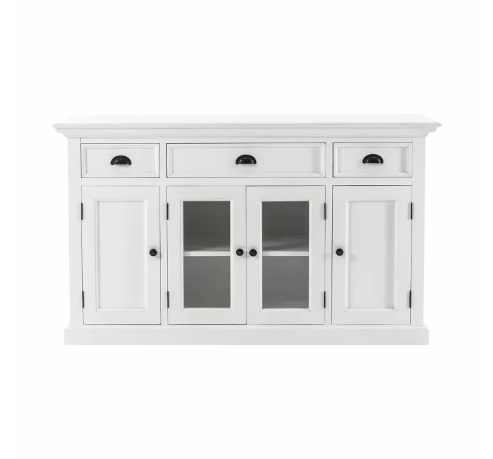 Nova Solo Halifax Buffet with 4 Doors - 3 Drawers - Front Angle