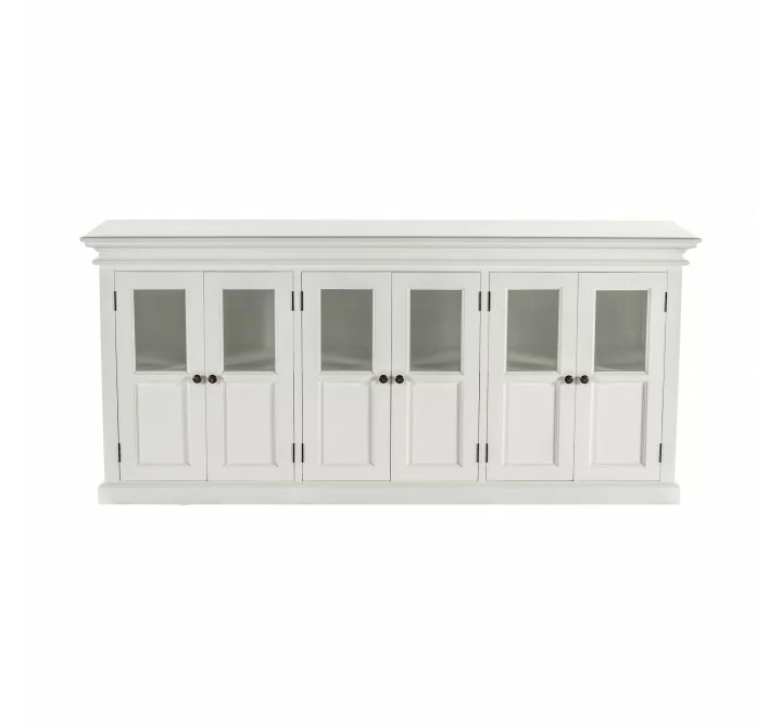 Nova Solo Halifax Buffet with 6 Glass Doors - Front Angle