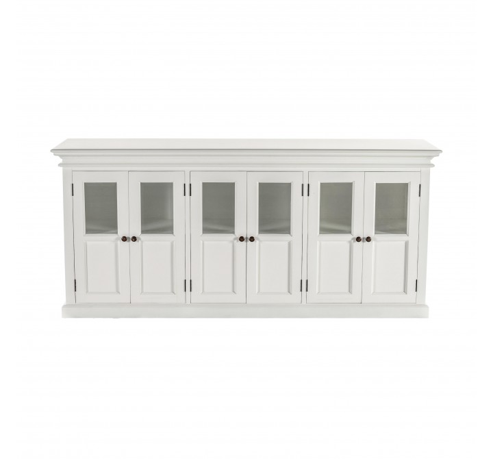 Nova Solo Halifax Buffet with 6 Glass Doors - Front Angle