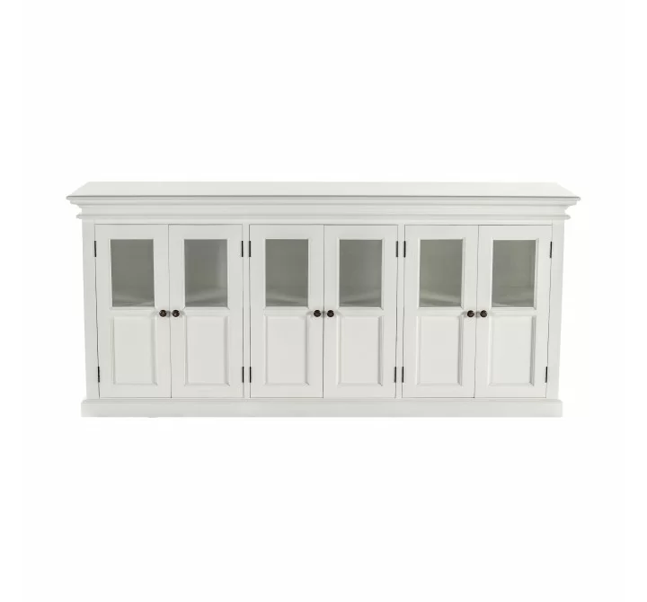 Nova Solo Halifax Buffet with 6 Glass Doors - Front Angle
