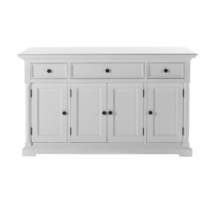 Nova Solo Provence Buffet, with 4 Doors and 3 Drawers - Front Angle