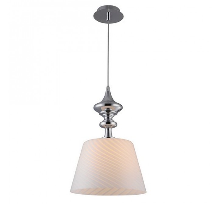 Bromi Martell White Glass Lighting Pendant