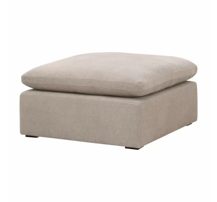 Essentials for Living Sky Modular Ottoman - Front Side Angle