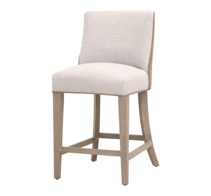 Performance Bisque French Linen, Ivanhoe-Toast, Natural Gray Ash - Front Side Angle