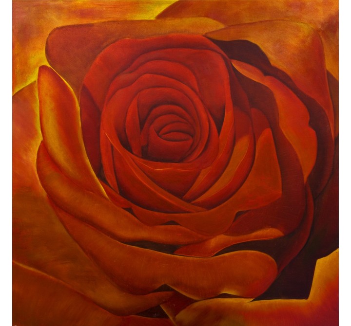 The Rose Wall Art